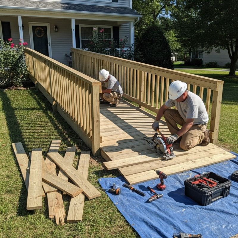 Handicap Ramp Repair in Wilmington, NC